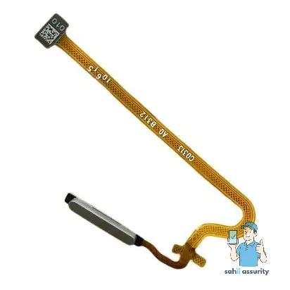 Fingerprint Sensor with Flex Cable for Realme Narzo N53 Black